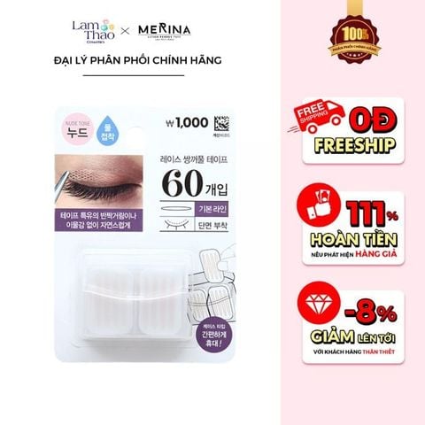  Miếng Dán Mí Lưới Ren Loại Thường 60 Miếng Merina 
