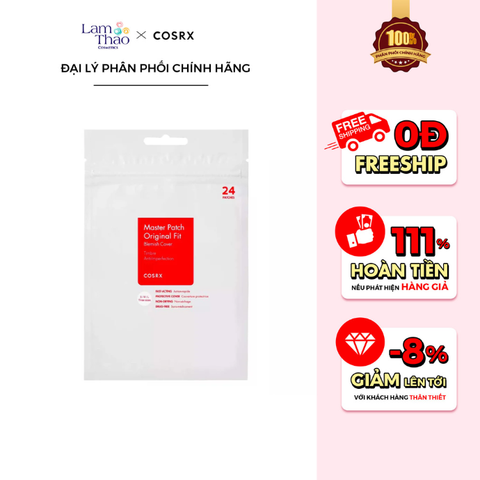  Miếng Dán Mụn Cosrx Master Patch Original Fit 
