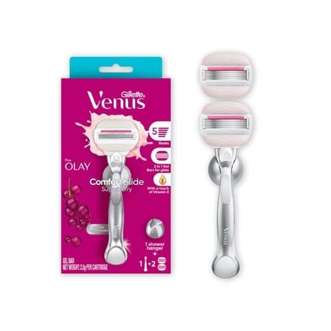  Dao Cạo Venus Với Dải Bôi Trơn Olay Moisture Bars For Smooth Glowing Skin 