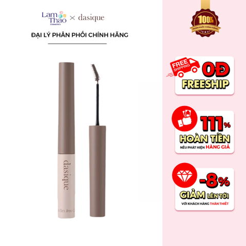  Mascara Chân Mày Dasique Pro Slim Brow Cara 