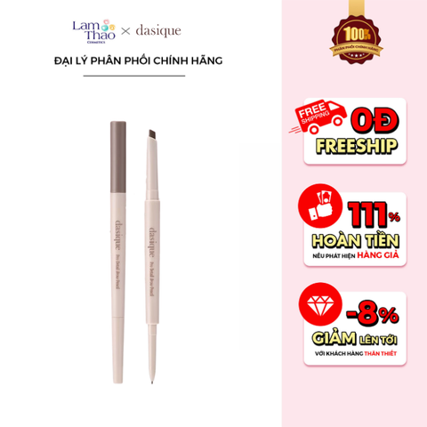  Chì Kẻ Chân Mày Dasique Pro Detail Brow Pencil 
