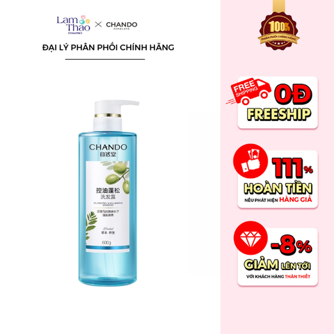  Dầu Gội Kiềm Dầu & Làm Phồng Tóc Chando Himalaya Oil Control & Volumizing Shampoo 