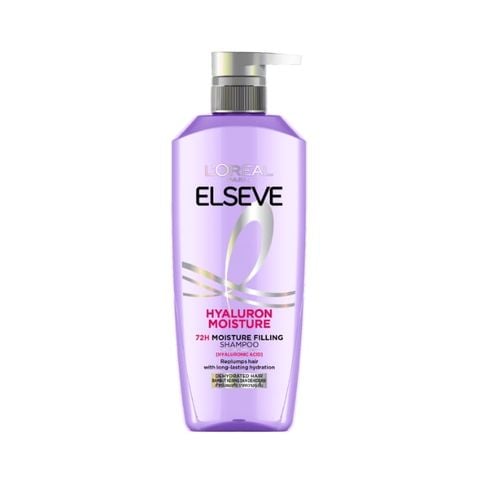  Dầu Gội L’Oréal Paris Elseve Hyaluron Moisture 72H Moisture Filling Shampoo 