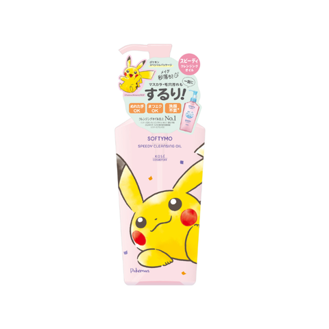  Dầu Tẩy Trang Làm Sạch Sâu Kosé Softymo Speedy Cleansing Oil Pokémon (Phiên Bản Giới Hạn) 