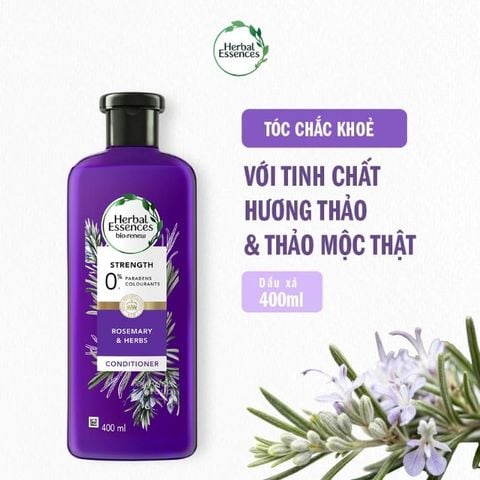  Dầu Xả Hương Thảo Và Thảo Mộc Herbal Essences Rosemary & Herbs Conditioner 