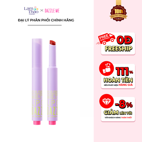  Son Môi Dưỡng Ẩm Căng Bóng Dazzle Me Color Chrome Melt to Dew Lip Click 