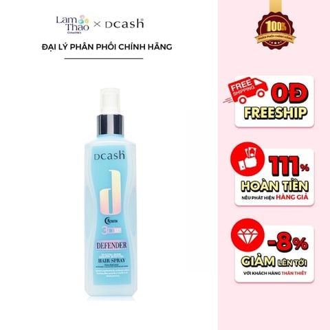  Xịt Dưỡng Tóc Dcash Defender 3D Extra Shine Keratin Moisture Hair Spray 