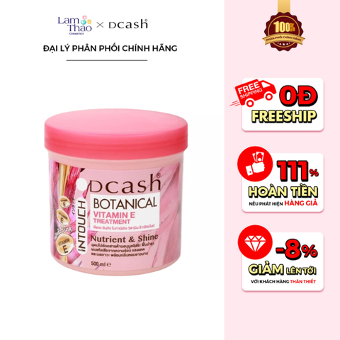  Kem Ủ Tóc Hấp Dầu Dcash Intouch Botanical Vitamin E Treatment 