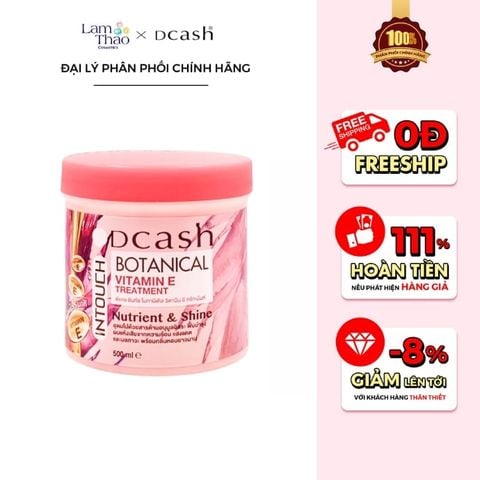  Kem Ủ Tóc Hấp Dầu Dcash Intouch Botanical Vitamin E Treatment 