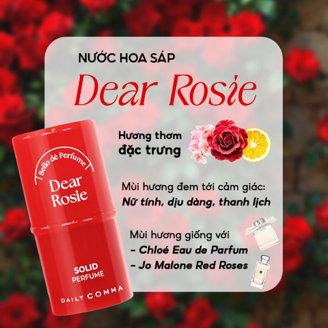  Nước Hoa Khô Daily Comma Bello De Perfume Solid Perfume 
