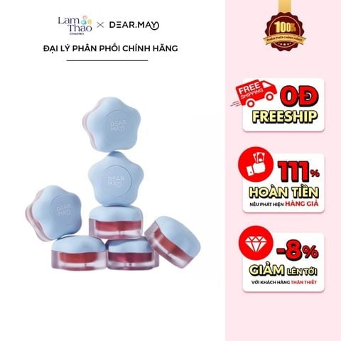  Son Bùn Dạng Hũ Dearmay Pure Falling Mood Lip Pot 