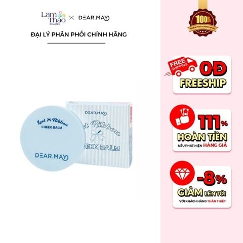  Má Hồng Dạng Kem Thuần Chay Dearmay Lost Ribbon Cheek Balm 