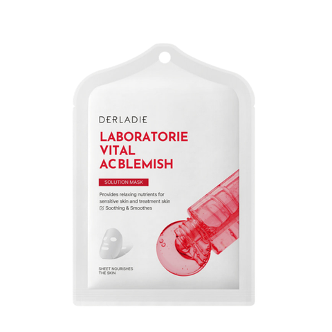  Mặt Nạ Hỗ Trợ Phục Hồi Làm Dịu Da Mụn Derladie Laboratorie Vital AC Blemish Solution Mask 