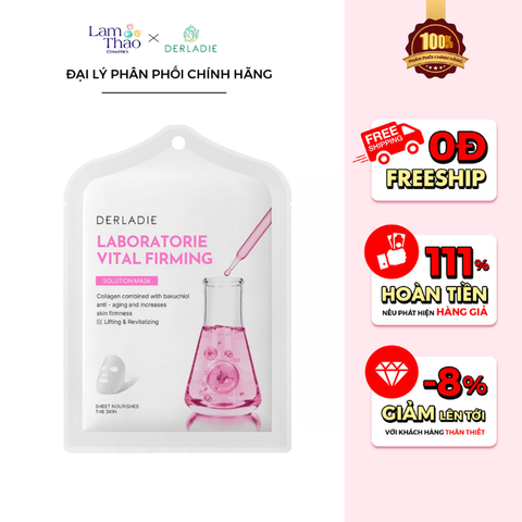  Mặt Nạ Hỗ Trợ Phục Hồi Da Lão Hóa Derladie Laboratorie Vital Firming Solution Mask 