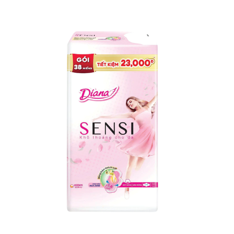  Băng Vệ Sinh Siêu Mỏng Có Cánh Diana Sensi 