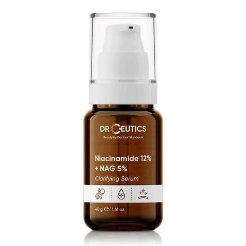  Tinh Chất Làm Trắng Dr.Ceutics Niacinamide 12% + NAG 5% Clarifying Serum 