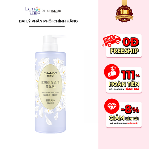  Sữa Dưỡng Thể Dưỡng Ẩm Thảo Dược Chando Himalaya Moisturizing Body Lotion 