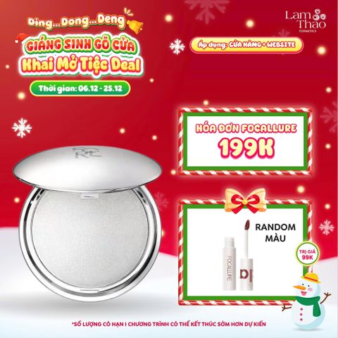  [DEAL SỐC 6.12 - 25.12 MUA HOÁ ĐƠN FOCALLURE 199K TẶNG 01 SON TRUE MATTE LIQUID LIPSTICK] Phấn Bắt Sáng Focallure Star Crash Stretchy Highlighter 