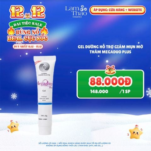  [DEAL SỐC 11.12 - 15.12] Gel Giảm Mụn Ẩn Và Thâm Megaduo Gel 