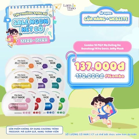  Mặt Nạ Dưỡng Da Banobagi Vita Genic Jelly Mask 