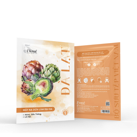  Mặt Nạ Phôi Dừa Bộ Sưu Tập Việt Nam Emmie Bio Cellulose Beauty Mask 