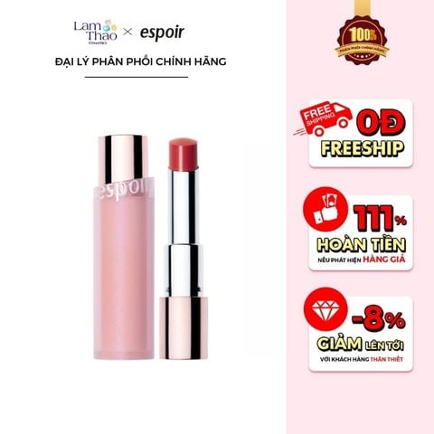  Son Dưỡng Có Màu Espoir Bare Glow Lip Balm 