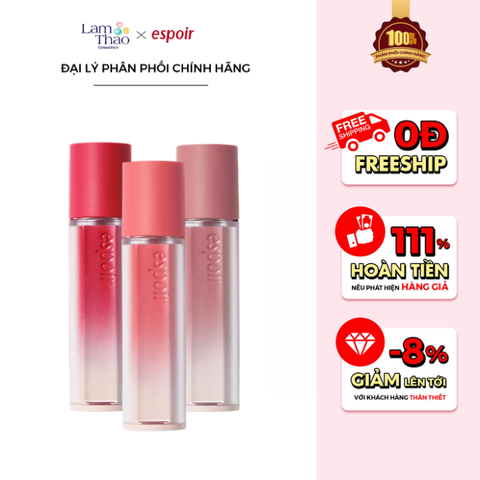  Son Kem Lì Espoir Couture Lip Tint Fitting Blur 