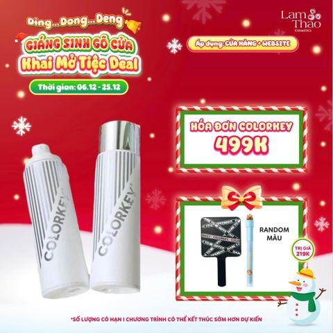  [DEAL SỐC 6.12 - 25.12 MUA HOÁ ĐƠN COLORKEY 499K TẶNG GƯƠNG + SON KEM LÌ] Xịt Khoá Trang Điểm Colorkey Brightening Dewy Makeup Setting Spray 