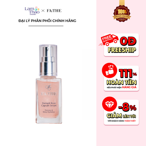  Tinh Chất Viên Nang Hoa Hồng Fa:the Damask Rose Capsule Serum 