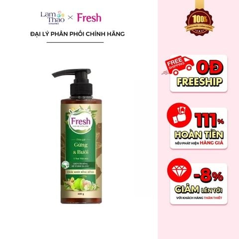  Dầu Gội Thảo Mộc Dưỡng Sinh Chắc Khoẻ Bồng Bềnh Fresh 