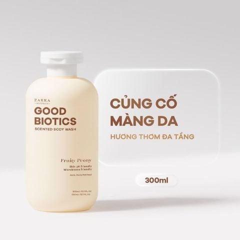  Sữa Tắm Nước Hoa Zakka Naturals Good Biotics Scented Body Wash 