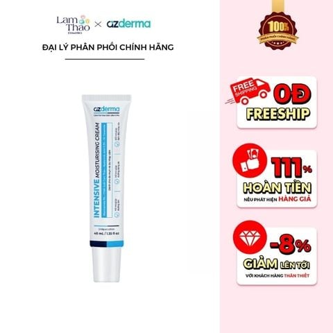  Kem Dưỡng Ẩm Phục Hồi Hàng Rào Bảo Vệ Chuyên Sâu Azderma Intensive Moisturising Cream 