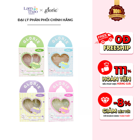  Miếng Dán Kích Mí Glorie Có Tay Cầm Tiện Lợi, Không Lộ Keo 