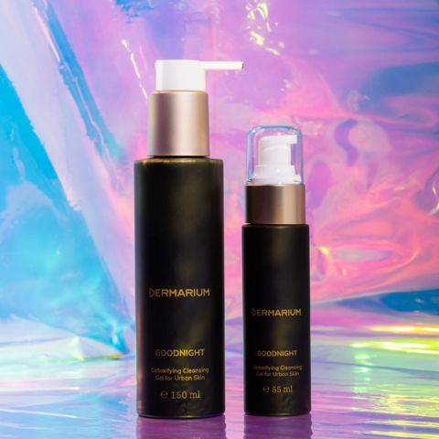  Gel Rửa Mặt Than Hoạt Tính Dermarium Goodnight Cleanser 