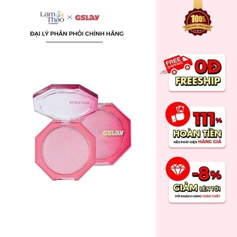  Má Hồng Kem Hoá Phấn Thuần Chay Gslay Sorbet Cheek Blush 