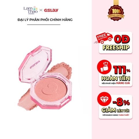  Phấn Má Hồng Thuần Chay Gslay Yoso Blush Powder 