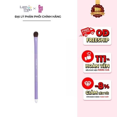 Cọ Phấn Mắt Hai Đầu Guoxiaoniu Bunny Dual Head Eyeshadow Brush 