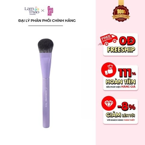  Cọ Má Hồng Nghiêng Guoxiaoniu Bunny Sloped Blush Brush 