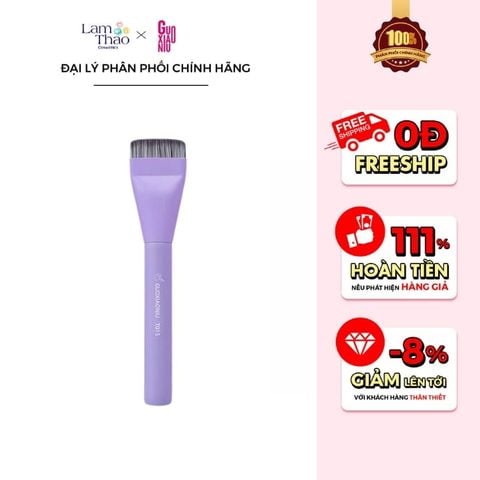  Cọ Tán Nền Guoxiaoniu Bunny Flat Head Foundation Brush 