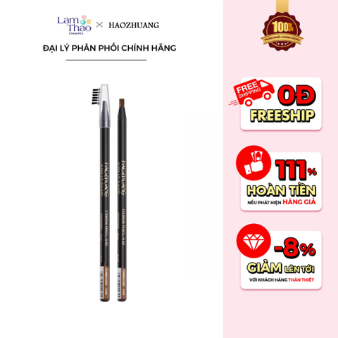  Chì Mày Xé HaoZhuang Make Up Milan Eyebrow Pencil 