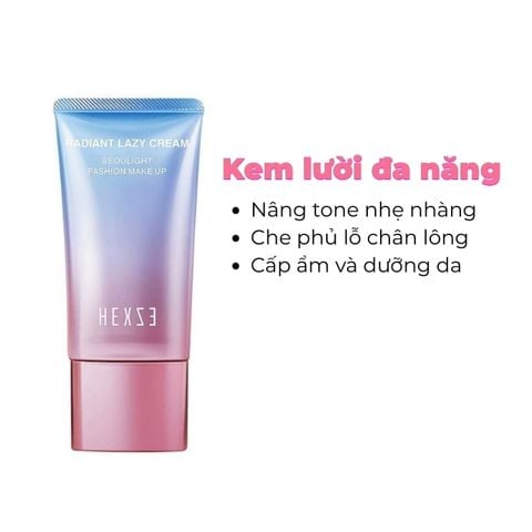  Kem Lười Nâng Tone Đa Năng Hexze Radiant Lazy Cream 