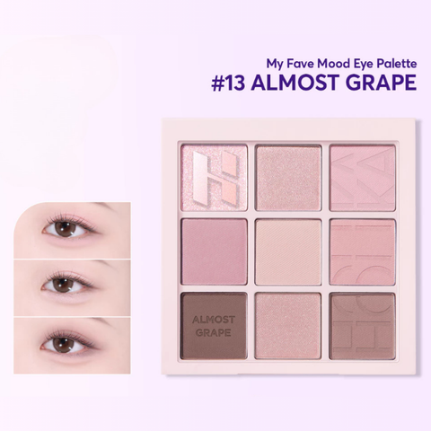  Bảng Phấn Mắt  9 Ô Holika Holika My Fave Mood Eye 