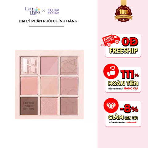  Bảng Phấn Mắt  9 Ô Holika Holika My Fave Mood Eye 