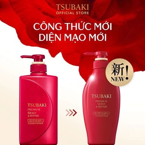  Dầu Xả Phục Hồi Tsubaki Premium Moist & Repair Conditioner 