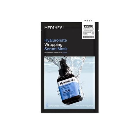  Mặt Nạ Cấp Ẩm & Dưỡng Da Mediheal Hyaluronate Wrapping Serum Hydrate Dewy Mask 