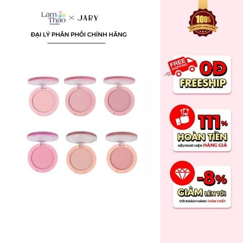  Phấn Má Jary Sweet Cheeks Powder Blush 