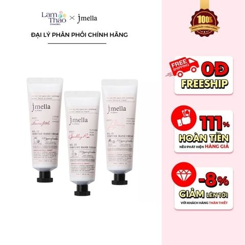  Kem Dưỡng Da Tay Hương Nước Hoa Jmella In France Perfume Hand Cream 