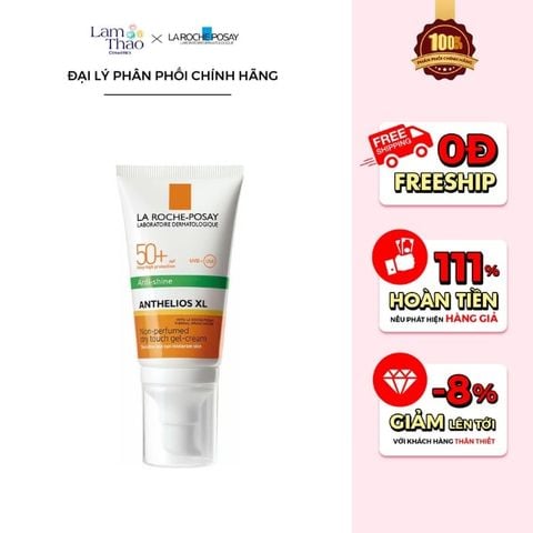  Kem Chống Nắng Kiềm Dầu La Roche-Posay Anthelios UVmune 400 Oil Control Gel-Cream SPF 50+ PA++++ ( Mẫu Mới) 