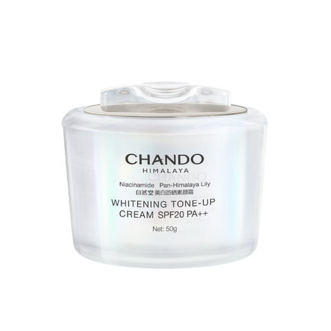  Kem Dưỡng Trắng Nâng Tone Tức Thì Chando Himalaya Whitening Tone-Up Cream SPF20 PA++ 
