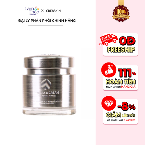  Kem Dưỡng Da & Cấp Ẩm Cá Hồi Cre8skin Hwa Sa A Cream 